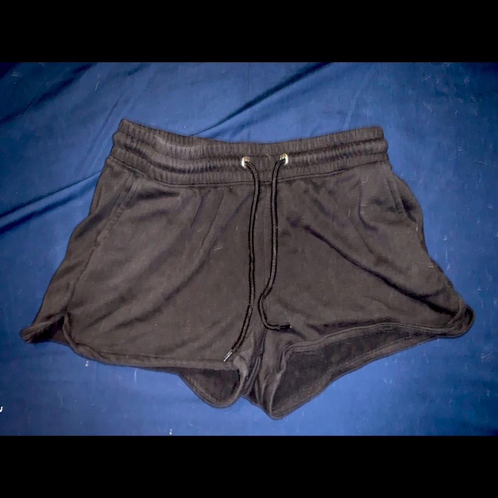Mens Black H&M Running Shorts